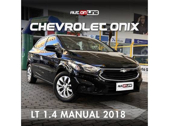 CHEVROLET ONIX 1.4 MPFI LT 8V FLEX 4P MANUAL CHEVROLET ONIX 1.4 MPFI LT 8V FLEX 4P MANUAL